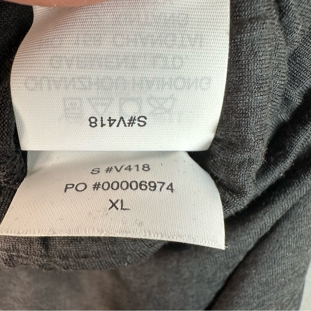 Vuori Men's Ponto Performance Pant 30" Black Heather Sz XL NWOT - Picture 11 of 15